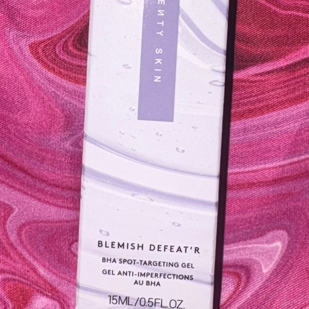 Fenty Skin Blemish Defeat’r BHA Spot Targeting Gel ~ 0.5 fl oz / 15 ml, NIB